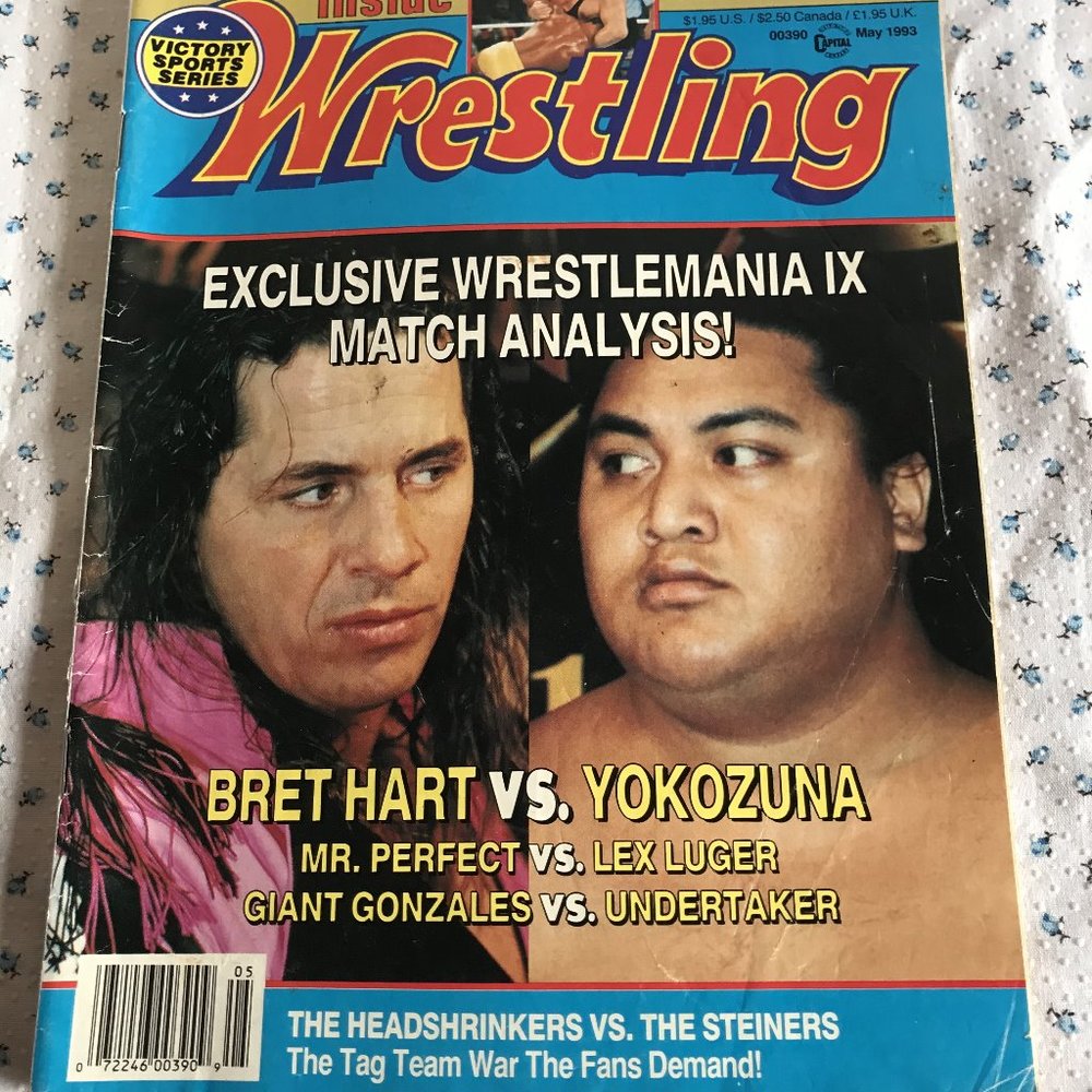 Vintage Wrestling Magazine  May 1993